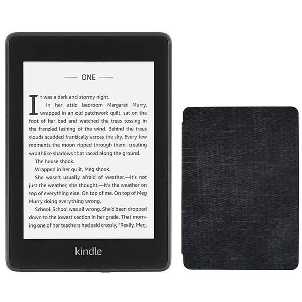Kindle Paperwhite 10th Gen Wi-Fi with S/O 8GB Cover Bundle