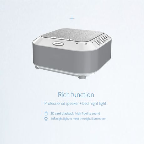 white noise machine with light projector