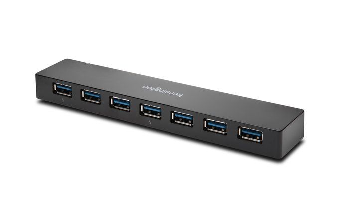 Kensington 7 Port Hub USB 3.0 - with Charge (You can plug into the wall and charge Tablet/SmartPhone)