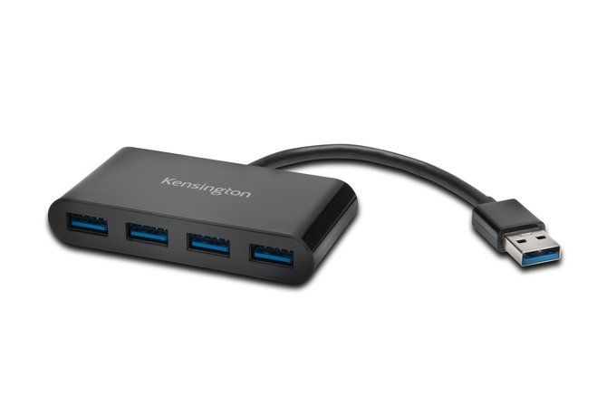 Kensington UH4000 USB 3.0 4-Port Hub for Windows and Mac