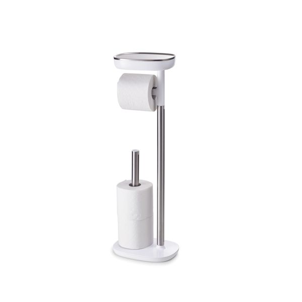 Joseph Joseph - EasyStore Stainless-steel Toilet Roll Holder