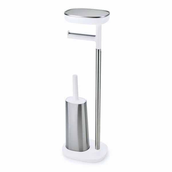 Joseph Joseph - Easy Store Plus Toilet Paper Holder -White
