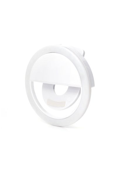 Rechargeable LED Selfie Light - White
