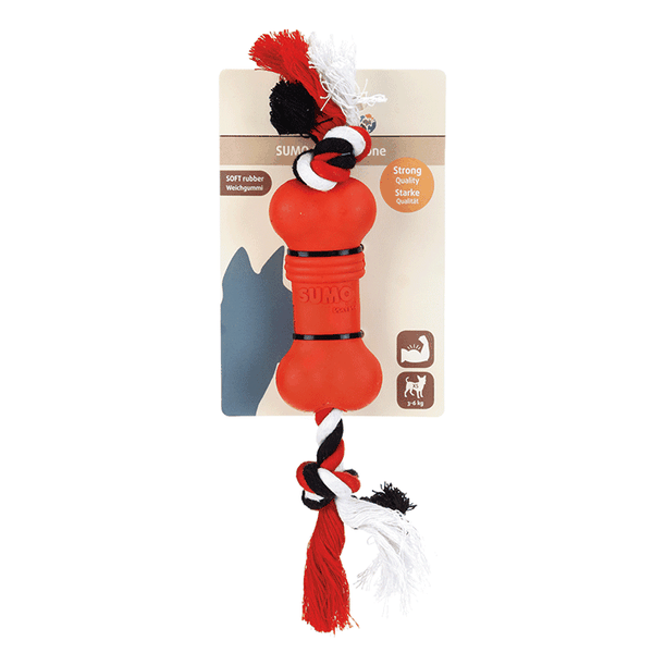 Beeztees Sumo Mini Fit Bone - Puppy Dog Toy