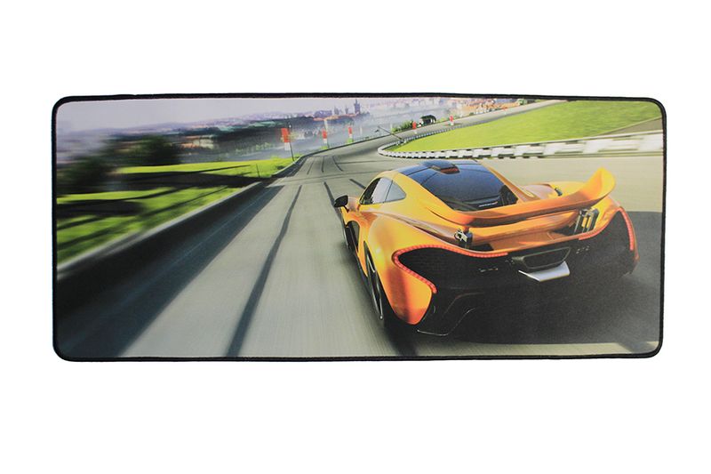 XL Yellow Racer Gaming Mouse Pad