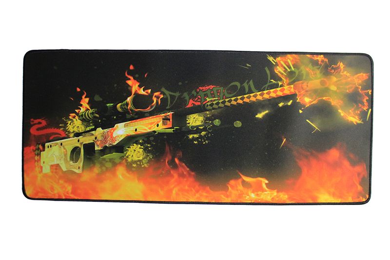 Yellow Gun Gaming Mousepad