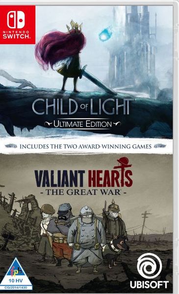 Child Of Light UE + Valiant Hearts Hearts War - Double Pack (Nintendo Switc