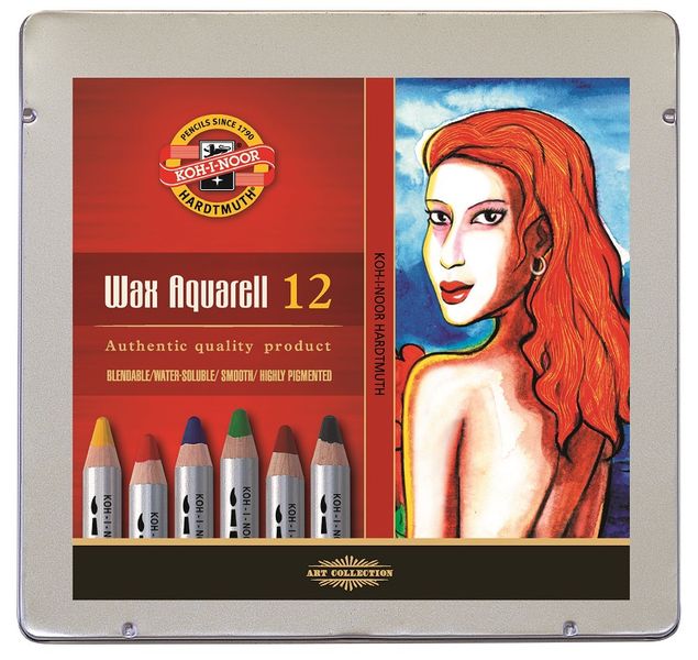 Wax Aquarell Col.Pencil