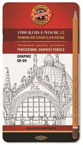Graphic Graphite Pencil Set