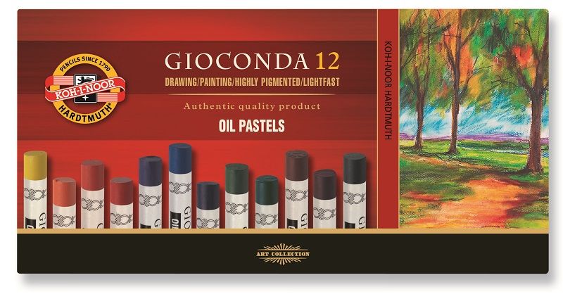 Artist Oil Pastels 12pcs