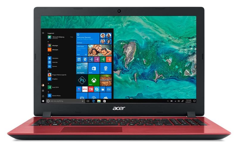 Acer Aspire 3 - A315 Celeron 4GB 500GB 15.6" Notebook - Red