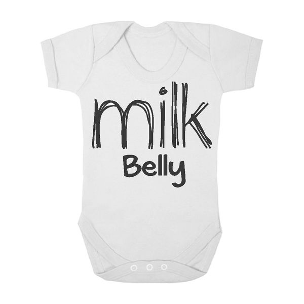 The Funky Shop Milk Belly Baby Grower - White