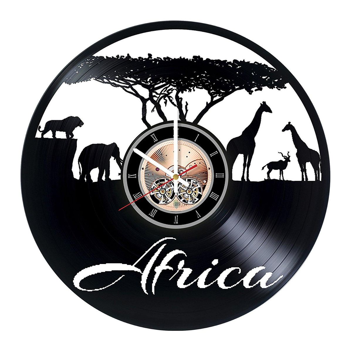 Unique Africa Vinyl Clock (LP Record) Buy Online in South Africa