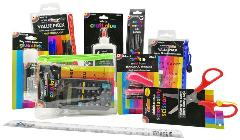 Educat Student Semester Stationery pack