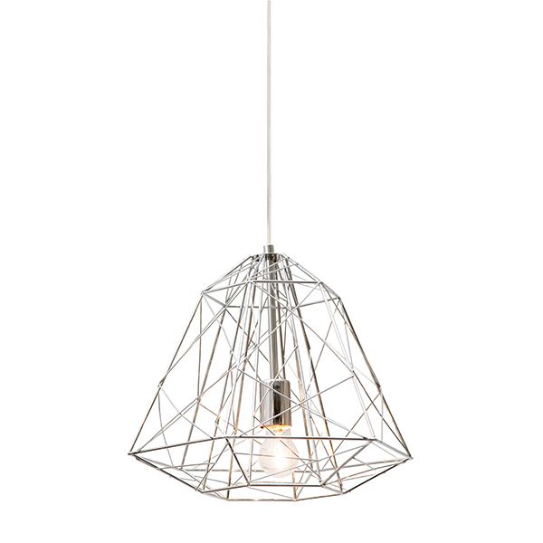 The Lighting Warehouse Pendant Geo 20296 Chrome Buy Online in South Africa