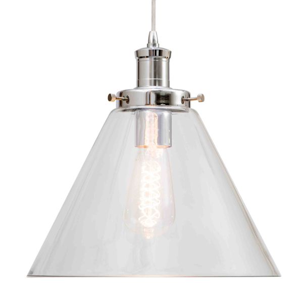 The Lighting Warehouse - Pendant Cone 20992 Chrome