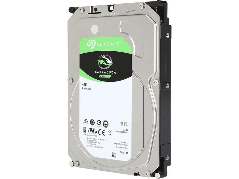 Seagate Barracuda - SATA 6Gbps - Internal Hard Drive - 4TB