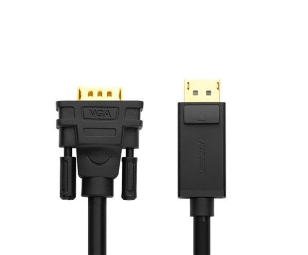 UGreen 10247 DP M to VGA M 1080P@60Hz 1.5m Cable-BK
