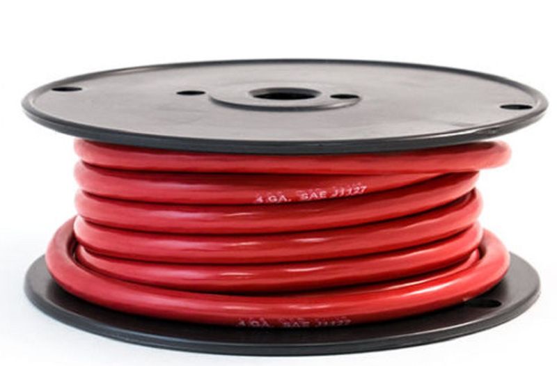 25mm Battery Cable Red (Roll of 10 Meters)