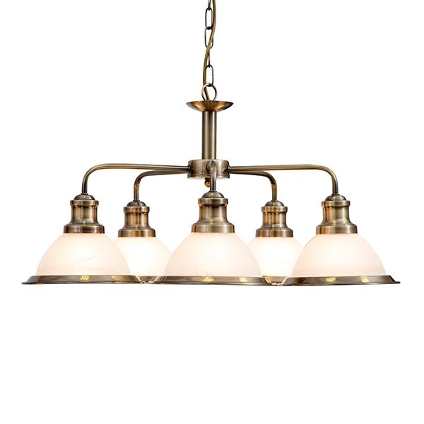 The Lighting Warehouse - Chandelier Traditional Shade Detroit 5