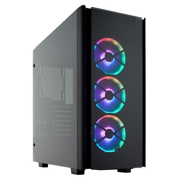 Corsair Obsidian Series 500D RGB Tempered Glass ATX PC Case - Black
