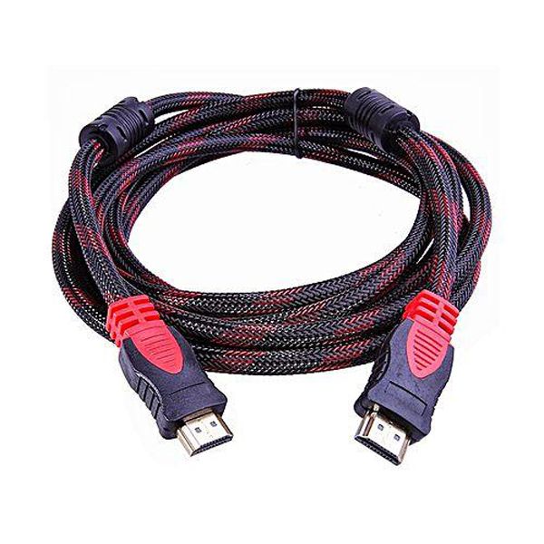HDMi Cable Braided 3m - Black &amp; Red