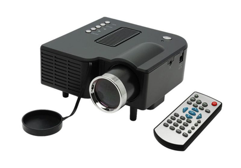 Mini LED Projector with LCD Image System