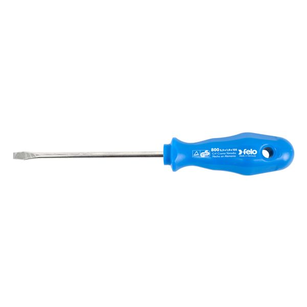Felo 800 Sl5.5x1.0x125 Screwdriver Blue Series