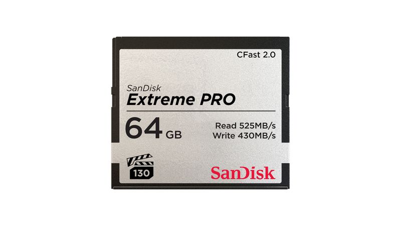 SanDisk Extreme PRO CFast 2.0 Memory Card 64GB