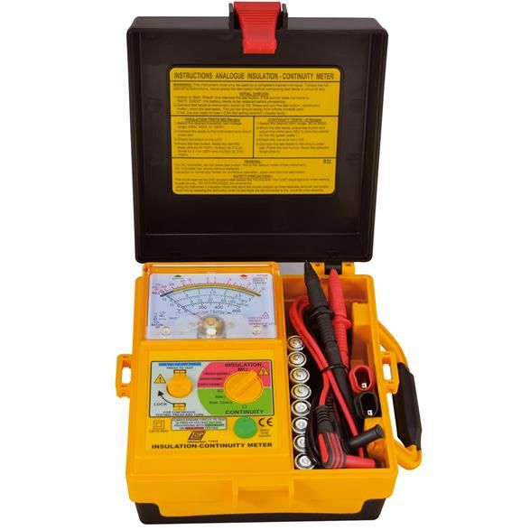 HellermannTyton Toptronic T1832 Analogue Insulation Tester