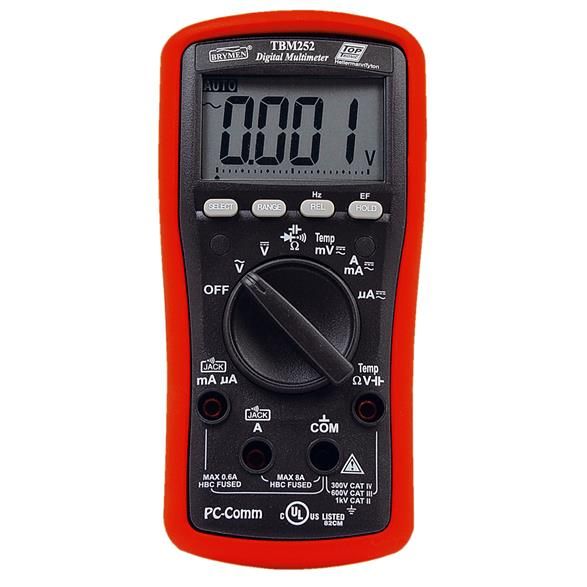 HellermannTyton Brymen Toptronic TBM252 Digital Multimeter