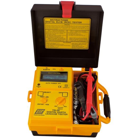 HellermannTyton Toptronic TEL28 ELCB/Polarity Tester