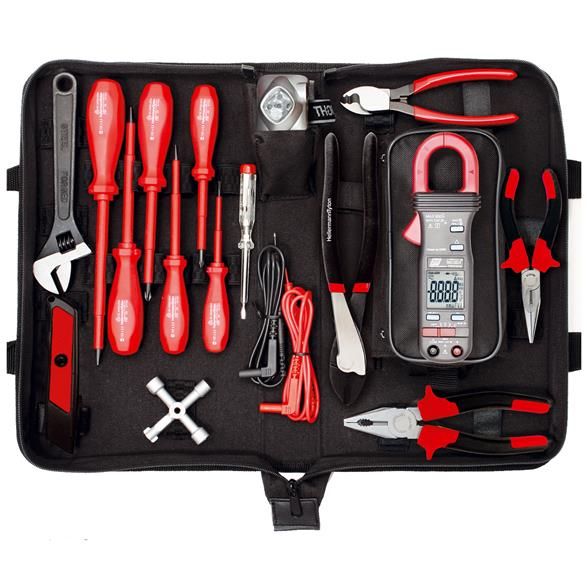 HellermannTyton PROKT - 16 Piece Electrician s Tool Kit