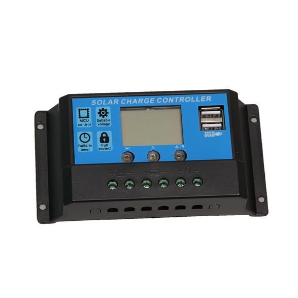 20A Solar Charge Controller with USB 2024