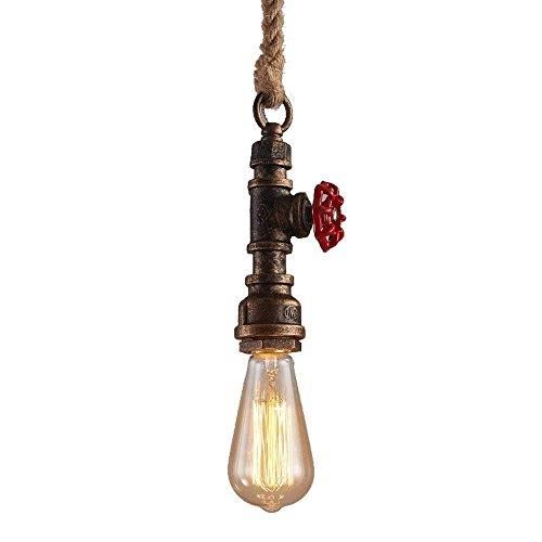 Modern Vintage rope -Lamp-Pedant 2 Pcs