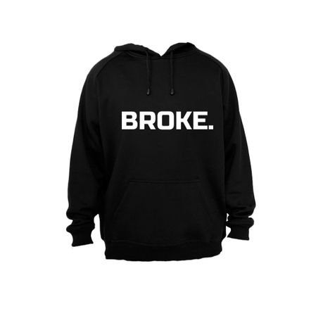 broke hoodie