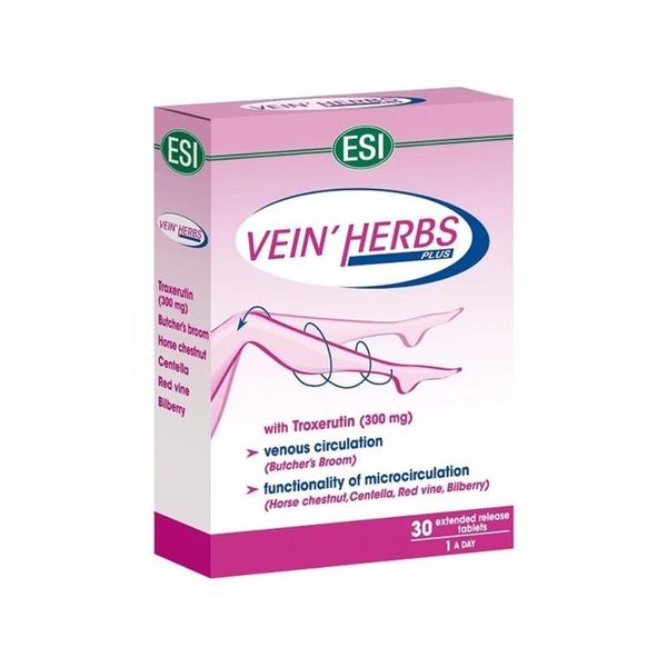 ESI Vein Herbs Plus - 30 Tablets