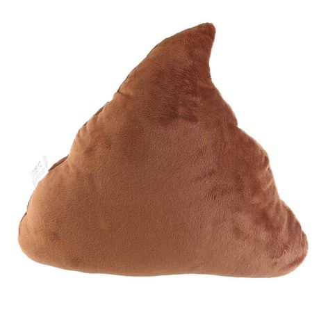 poop shaped pillow