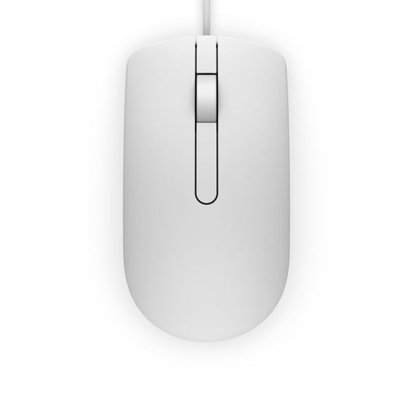 Dell MS116 USB Optical Mouse - White