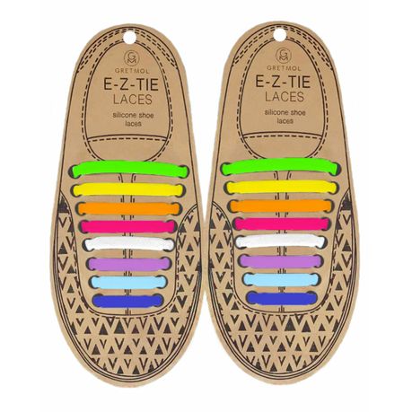 E-Z Tie Silicone Shoelaces | Buy Online 