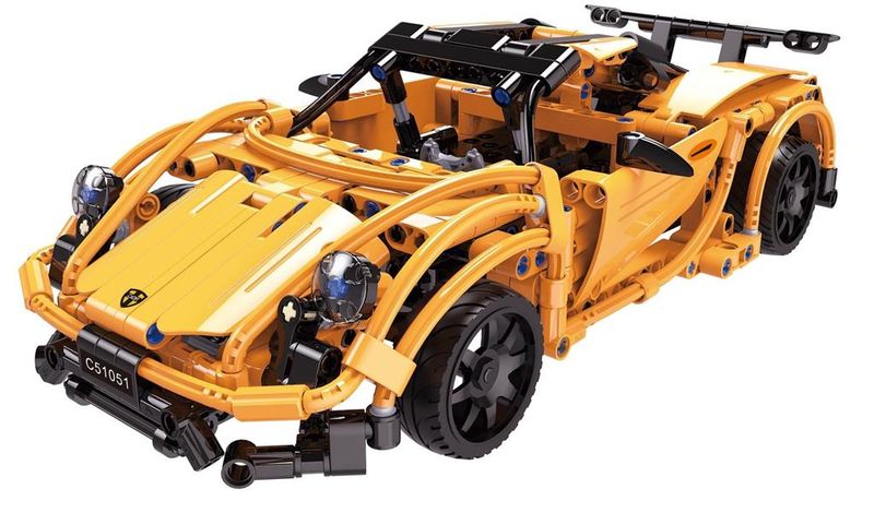 CaDA Tech Remote Control Sportscar - Porsche - 421-Piece - 30cm Long