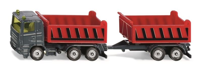 Siku Truck with Dumper Body and Trailer