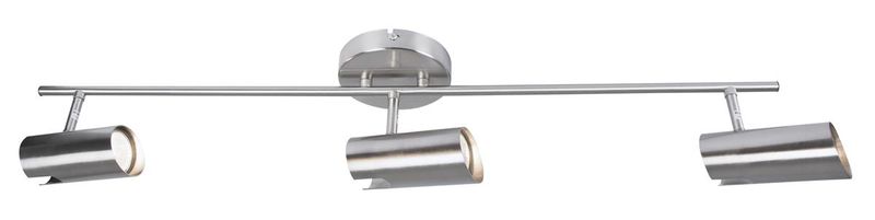 Bright Star Lighting - Three Satin and Polished Chrome Spotlight