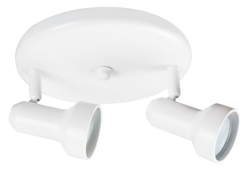 Bright Star Lighting - Double Spotlight On Round Base