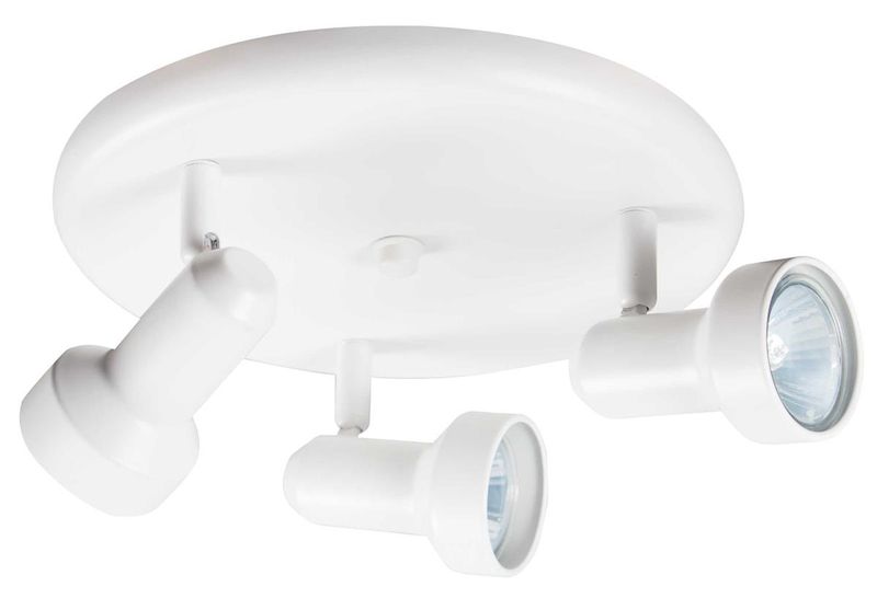 Bright Star Lighting - Triple Spotlight On Round Base