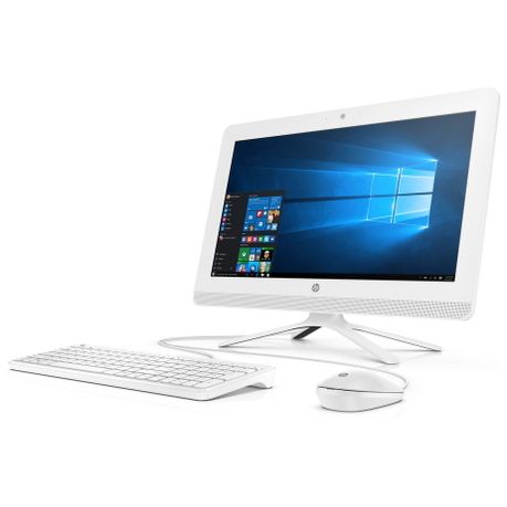 white all in one hp computer