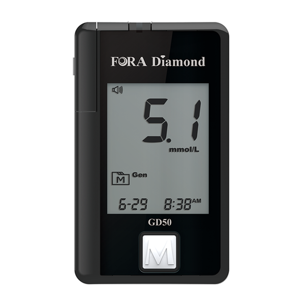 Fora Diamond GD50 Blood Glucose Monitoring System