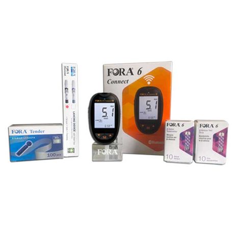 fora6connect blood ketone starter testing kit