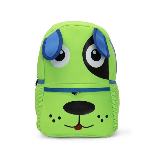Medoodi Kids Neoprene Backpacks - Puppy Green