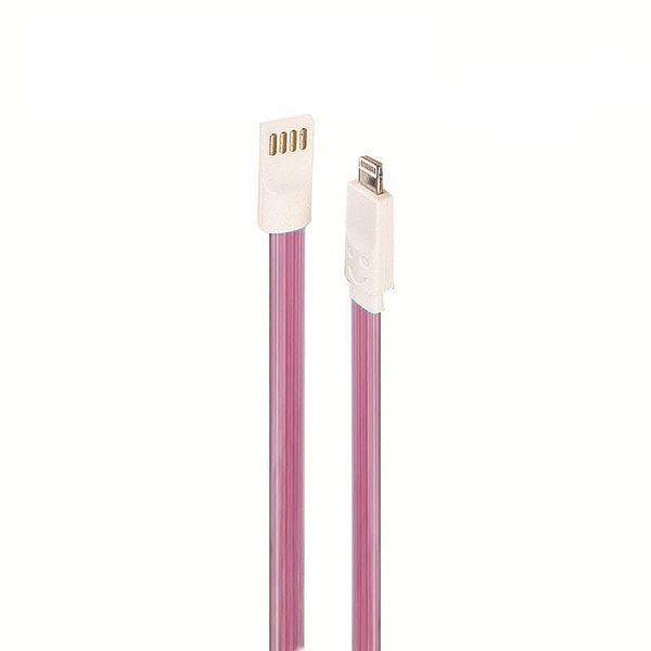 Lightning (iPhone/iPad)) LED USB Data Cable - Pink